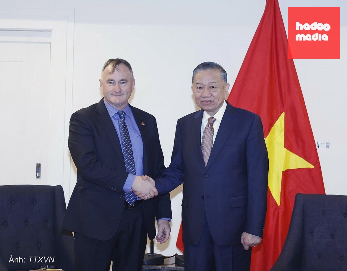 Tổng Bí thư, Chủ tịch nước Tô Lâm tiếp ông Craig Bradshaw, Giám đốc điều hành Công ty EQ Resources Limited (Australia). Ảnh: TTXVN