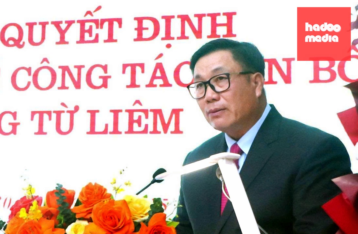 Tân Giám đốc Sở Nội vụ Hà Nội Nguyễn Quang Hiếu - Ảnh: HƯƠNG LY