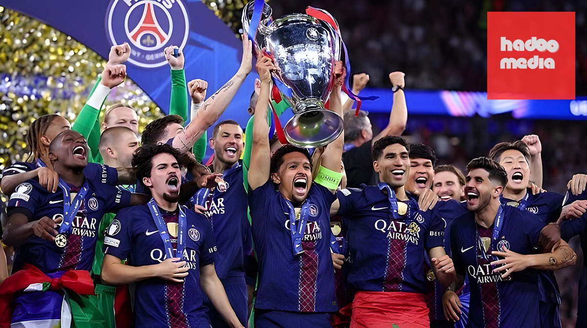 PSG hai năm liên tiếp vô địch Champions League. Ảnh: Getty.