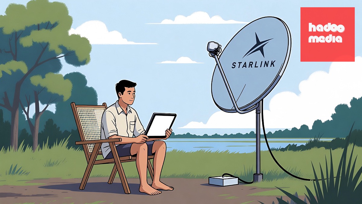 Dịch vụ Internet vệ tinh Starlink chính thức có mặt tại Việt Nam - Ảnh: AI