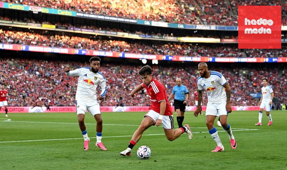 Amass nổi bật trong lần đụng độ Leeds. Ảnh: Getty Images.