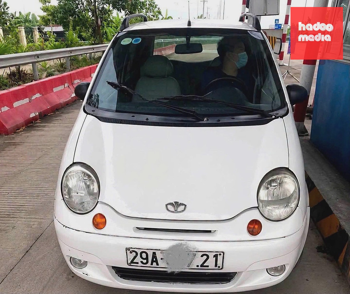 Chiếc Matiz đã 96 lần vi phạm. Ảnh: CSGT Phú Thọ