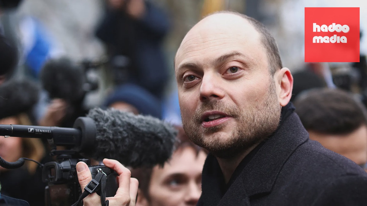 Ruský opoziční politik Vladimir Kara-Murza na snímku ze 17. listopadu 2024