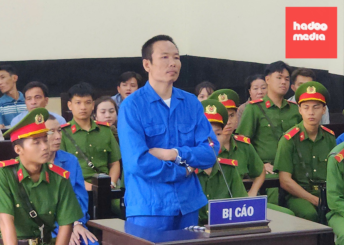 Lư Phước Hải tại tòa. Ảnh: Hoàng Nam