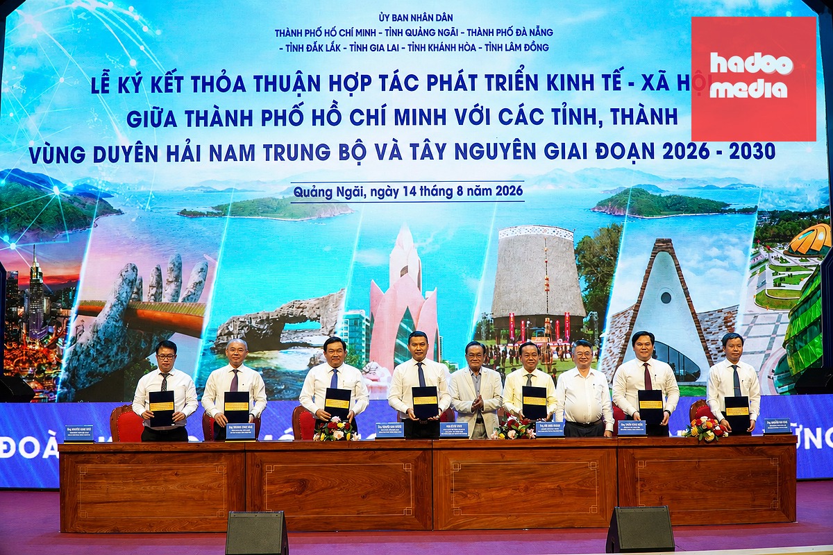 TP.HCM và các tỉnh, thành vùng duyên hải Nam Trung Bộ - Tây Nguyên tổng kết thỏa thuận hợp tác phát triển