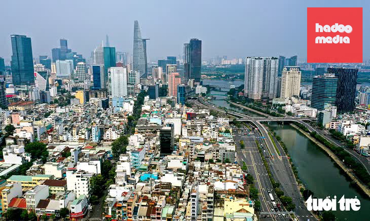 Khu chợ Gà - Gạo, phường Bến Thành được bao quanh bằng các tuyến đường Nguyễn Thái Học, Võ Văn Kiệt, Yersin và hẻm 3 Yersin - Ảnh: TRÍ ĐỨC
