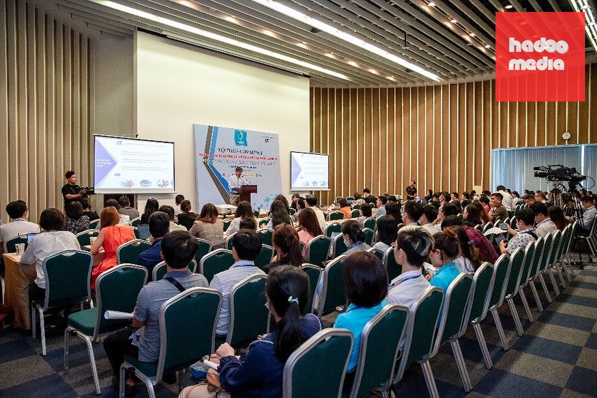 Một hội thảo chuyên ngành thủy sản tại Vietfish. Ảnh: Vietfish