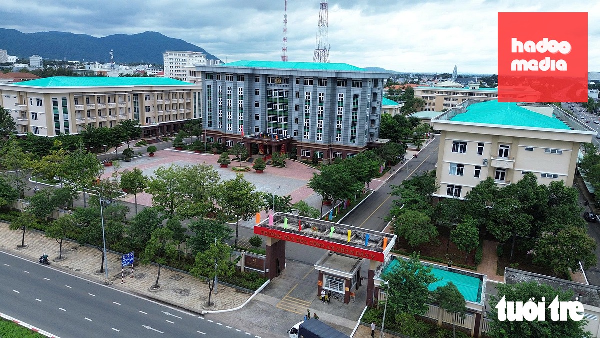 Trường Văn hóa Công an nhân dân V được chuyển đổi công năng từ Cơ sở II Công an TP.HCM (phường Bà Rịa, TP.HCM) - Ảnh: MINH HÒA