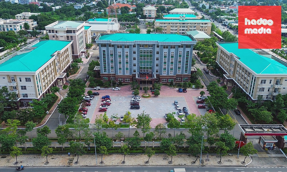 Quang cảnh Trường Văn hóa Công an Nhân dân V từ trên cao. Ảnh: Minh Bằng