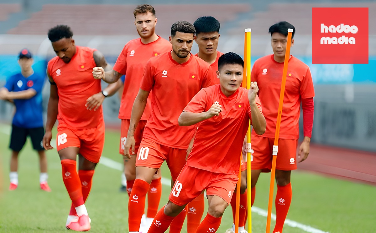 Quang Hải từng ghi bàn vào lưới Malaysia ở ASEAN Cup 2020. (Ảnh: VFF)