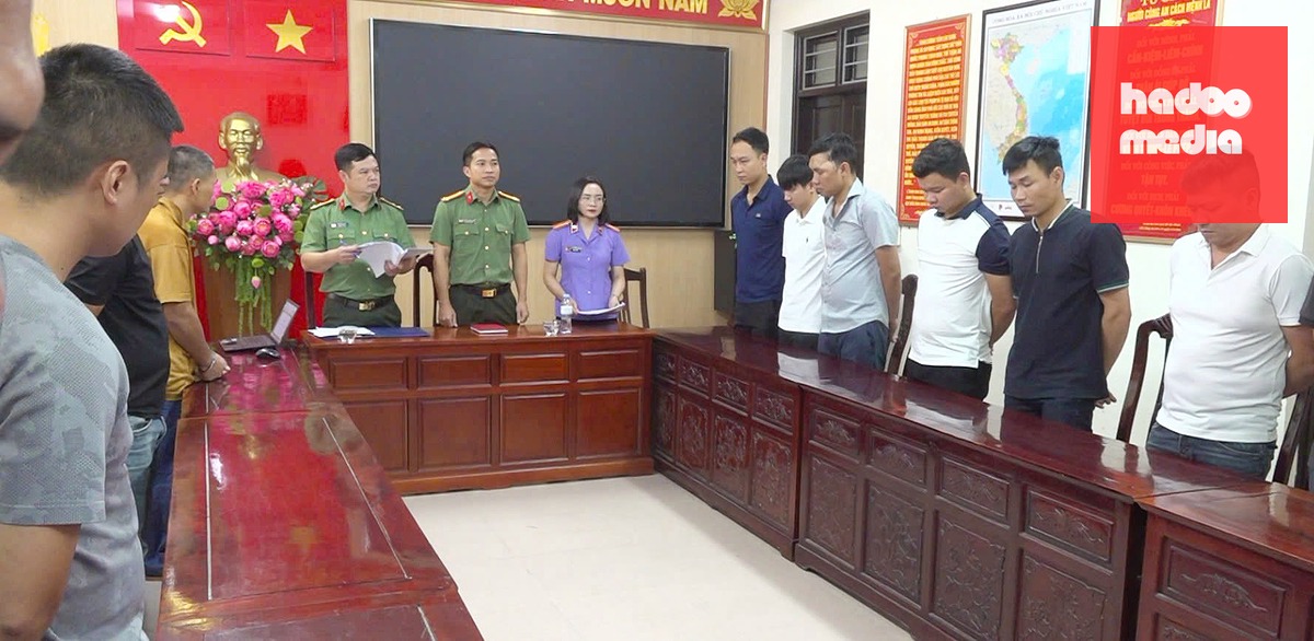 Đến nay, Cơ quan an ninh điều tra Công an tỉnh Nghệ An đã khởi tố 21 bị can trong đường dây rút trộm dầu - Ảnh: DOÃN HÒA