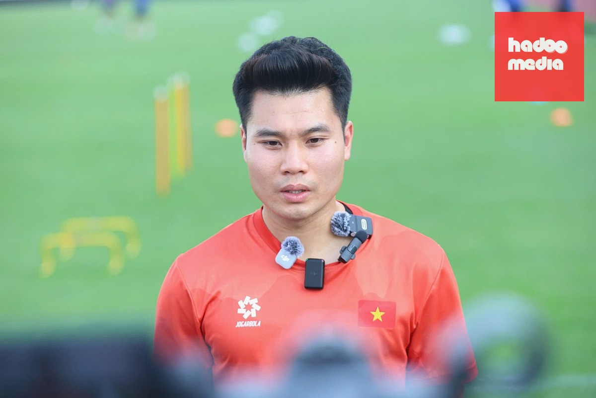 Tiến Anh biến những đường tạt bóng thành vũ khí lợi hại của tuyển Việt Nam. Ảnh: VFF.