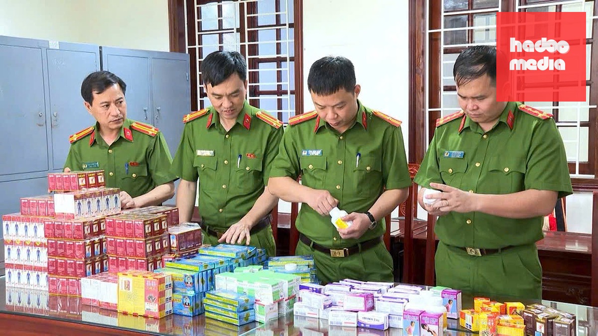 Theo chương trình, chiều nay 18-8, Ủy ban Thường vụ Quốc hội sẽ cho ý kiến về dự án Bộ luật Hình sự (sửa đổi). Trong ảnh: Công an tỉnh Thanh Hóa triệt phá đường dây sản xuất, bán thuốc giả lớn - Ảnh: Công an Thanh Hóa