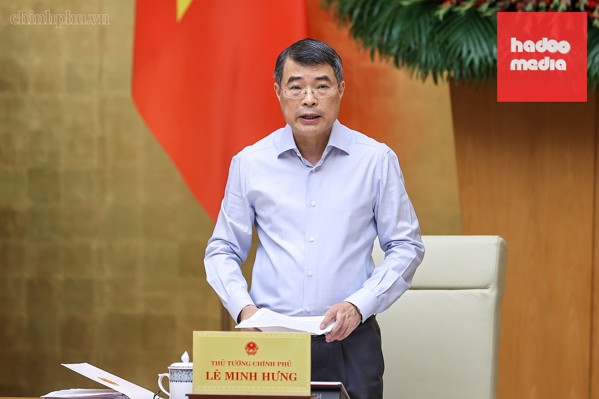 Thủ tướng Lê Minh Hưng chủ trì phiên họp - Ảnh: VGP