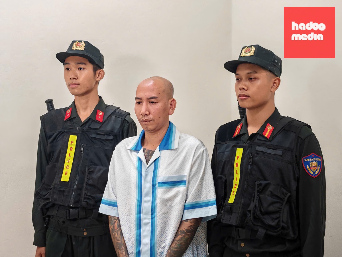 Bị can Phú Lê - Ảnh: Công an cung cấp