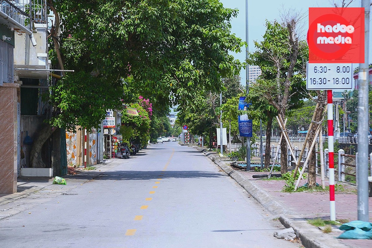 Đường Nguyễn Sỹ Sách. Ảnh: Đức Hùng