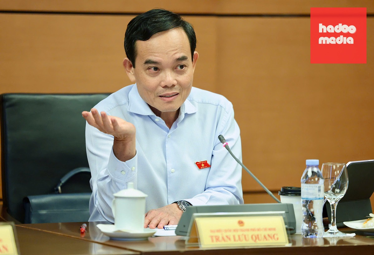 Bí thư Thành ủy TP.HCM Trần Lưu Quang - Ảnh: NGUYỄN KHÁNH