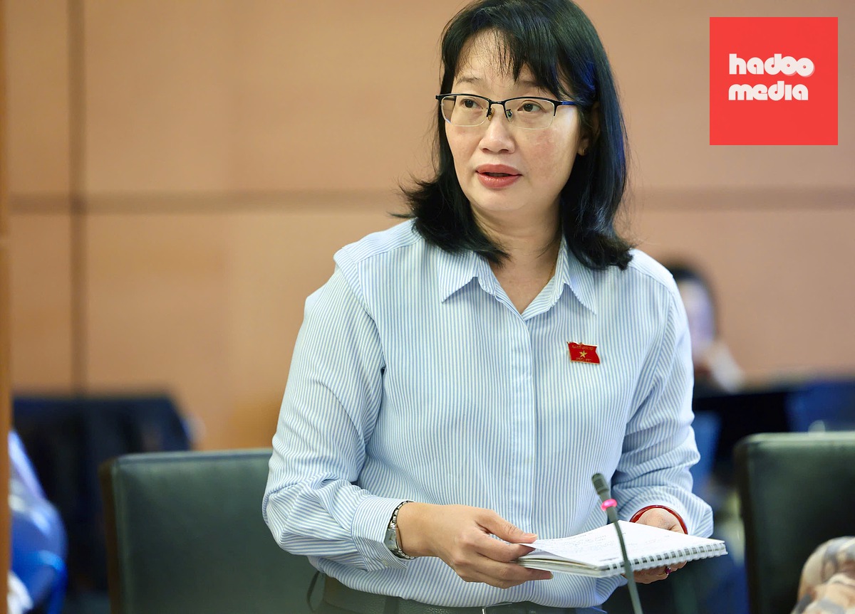 Đại biểu Trần Thị Diệu Thúy - Ảnh: NGUYỄN KHÁNH