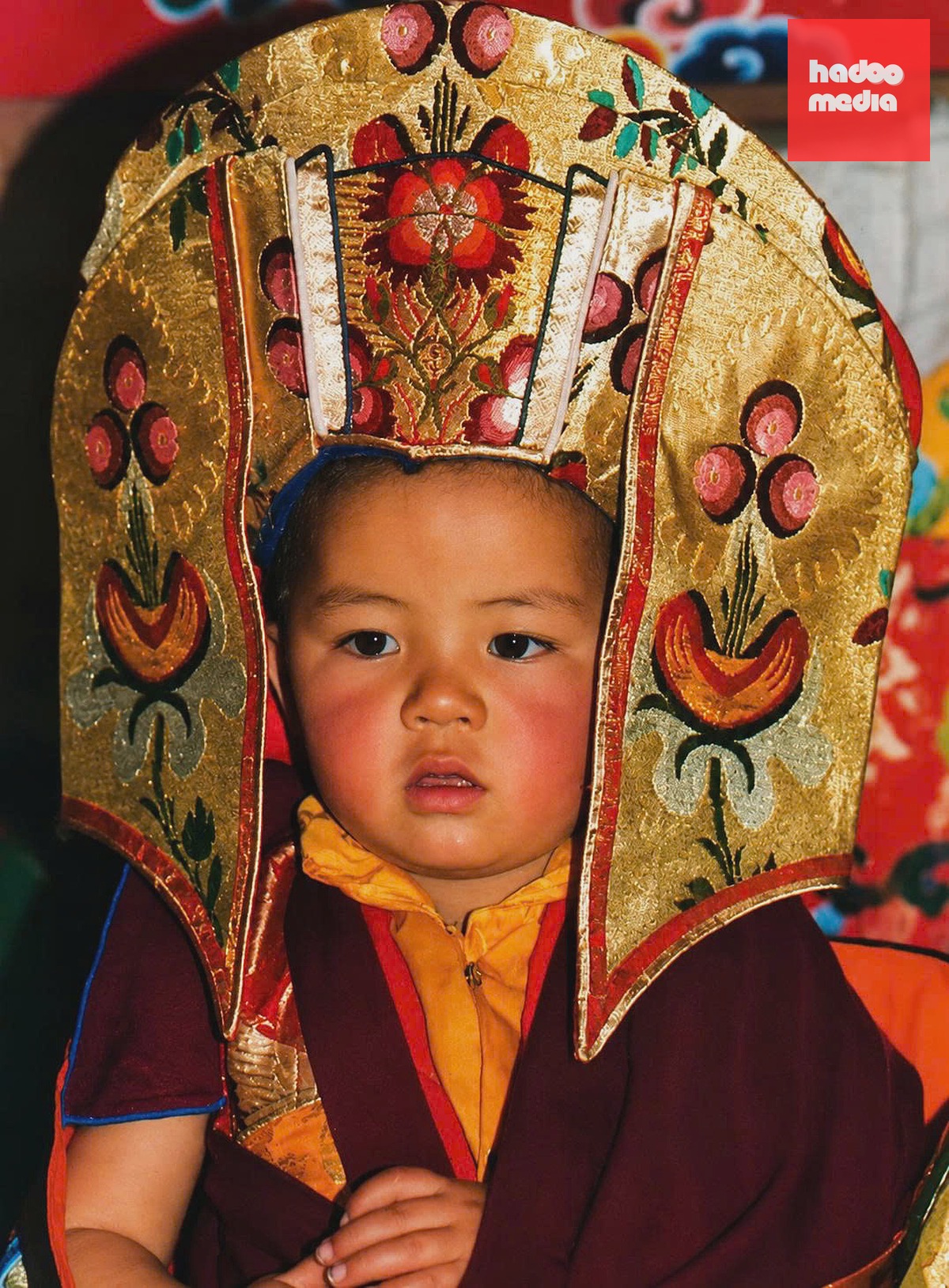 Nhiếp chính vương Thuksey Rinpoche ngày nhỏ. Ảnh: Drukpavietnam