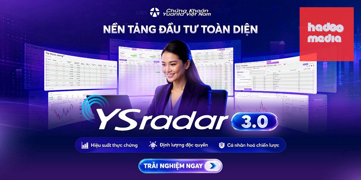 Nền tảng YSradar đóng vai trò là ngọn hải đăng của nhà đầu tư giữa "biển" dữ liệu.