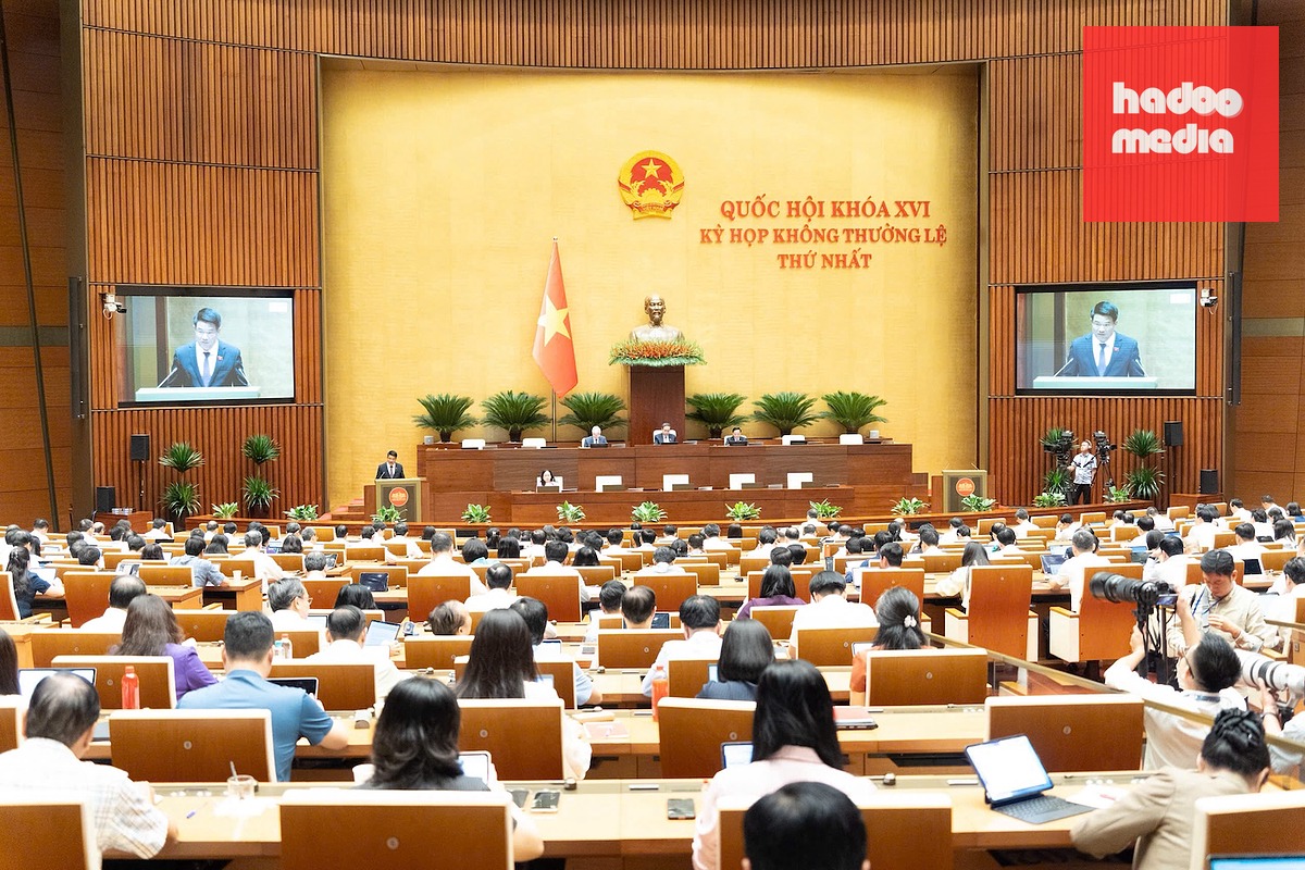 Quang cảnh phiên họp - Ảnh: Media Quốc hội