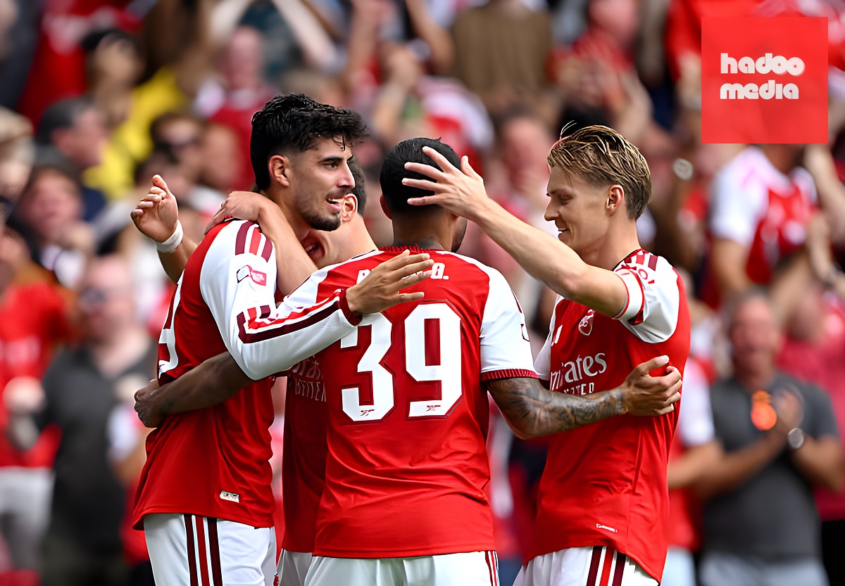 Arsenal là ứng cử viên số 1 cho ngôi vô địch Ngoại hạng Anh 2026/26. Ảnh: Getty Images.