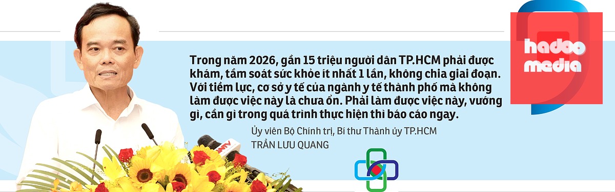 Y tế TP.HCM đổi mới cấu trúc hệ thống y tế hướng tới người dân năm 2026 - Ảnh 1.