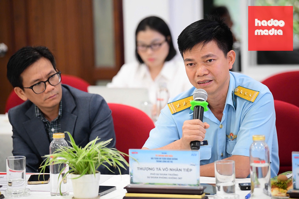 Thượng tá Võ Nhân Tiệp - Phó sư đoàn trưởng Sư đoàn Phòng không 367 - Ảnh: QUANG ĐỊNH