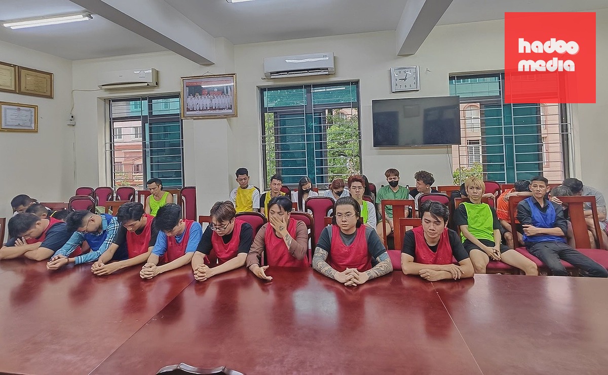 Phạm Tuấn cùng các nghi phạm trong vụ án. Ảnh: Công an cung cấp
