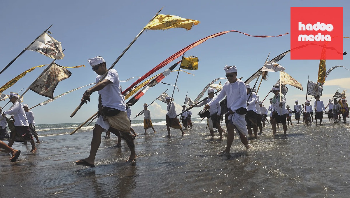 Ceremonie na Bali před začátkem Dne ticha