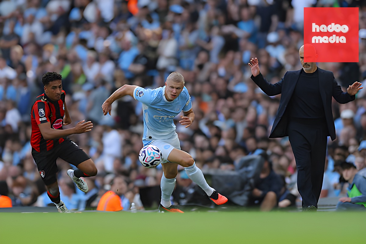 Man City giành chiến thắng nhọc nhằn trước Bournemouth. Ảnh: Getty Images.