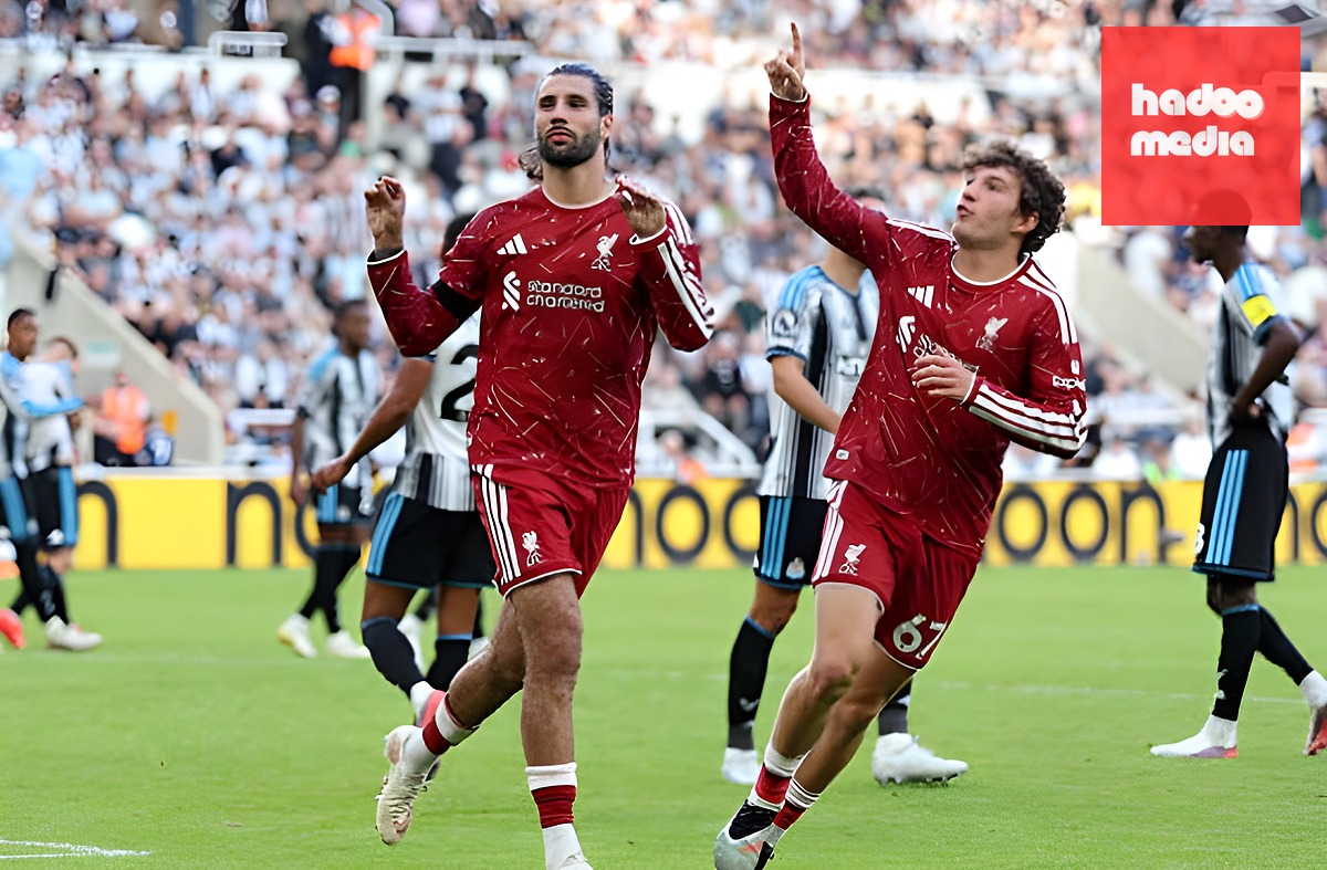 Liverpool hòa 2-2 Newcastle. Ảnh: Getty.