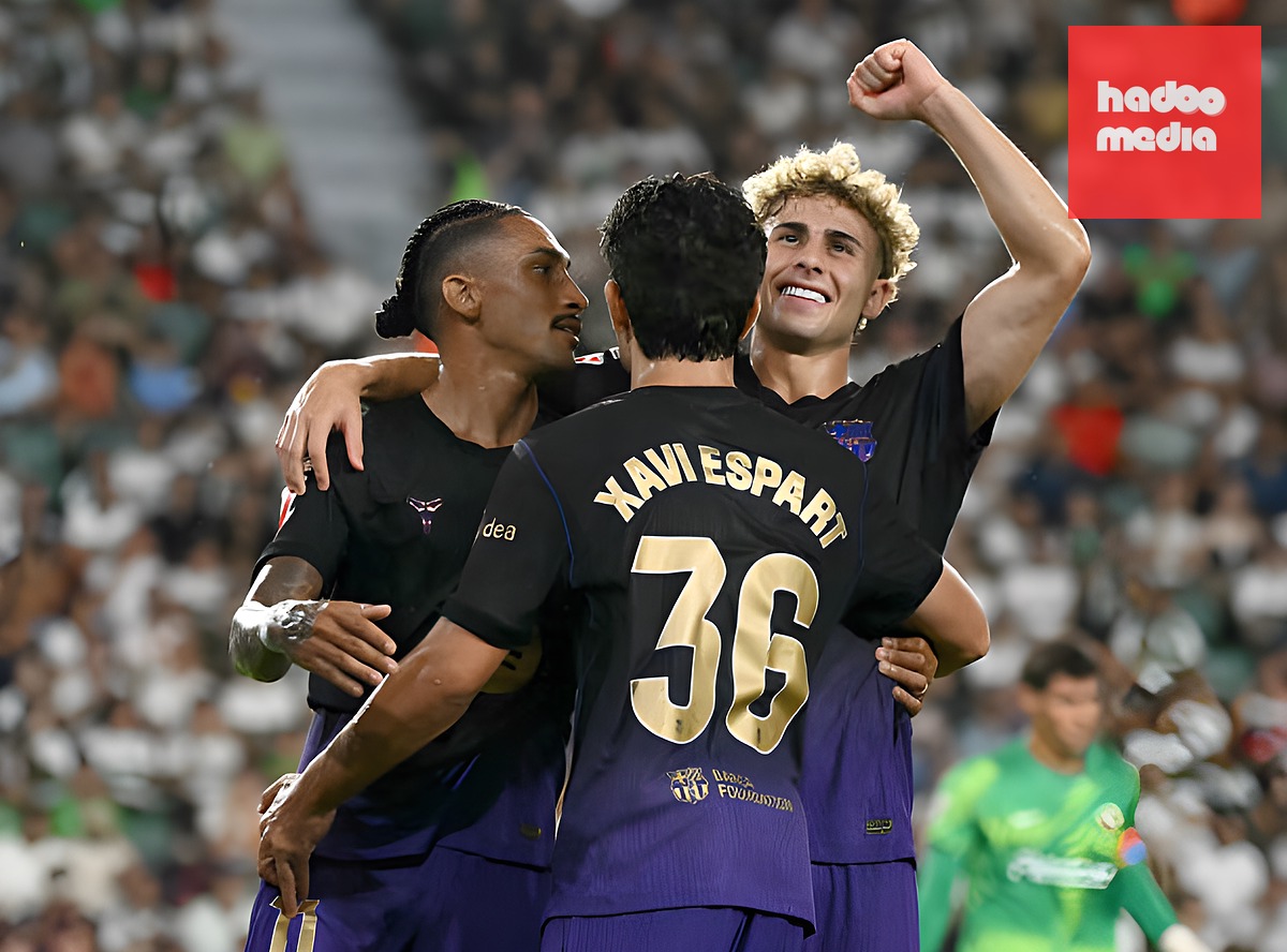 Barcelona thắng dễ Elche trên sân khách. Ảnh: Getty Images