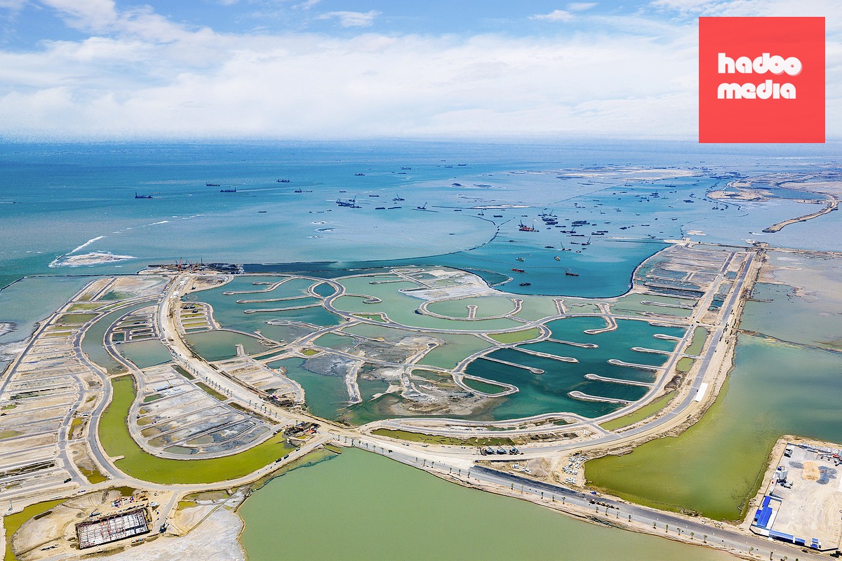 Luật Phát triển đô thị mở ra cánh cửa lớn cho các mô hình kinh tế biển hiện đại, trong đó cho phép thực hiện các dự án lấn biển hiện đại, xanh, thông minh. Trong ảnh là khu đô thị lấn biển Cần Giờ - Ảnh: CHÂU TUẤN