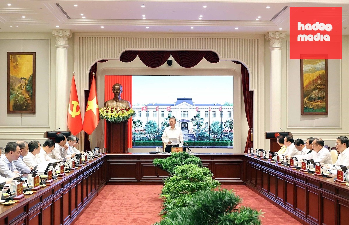 Quang cảnh buổi làm việc - Ảnh: TTXVN