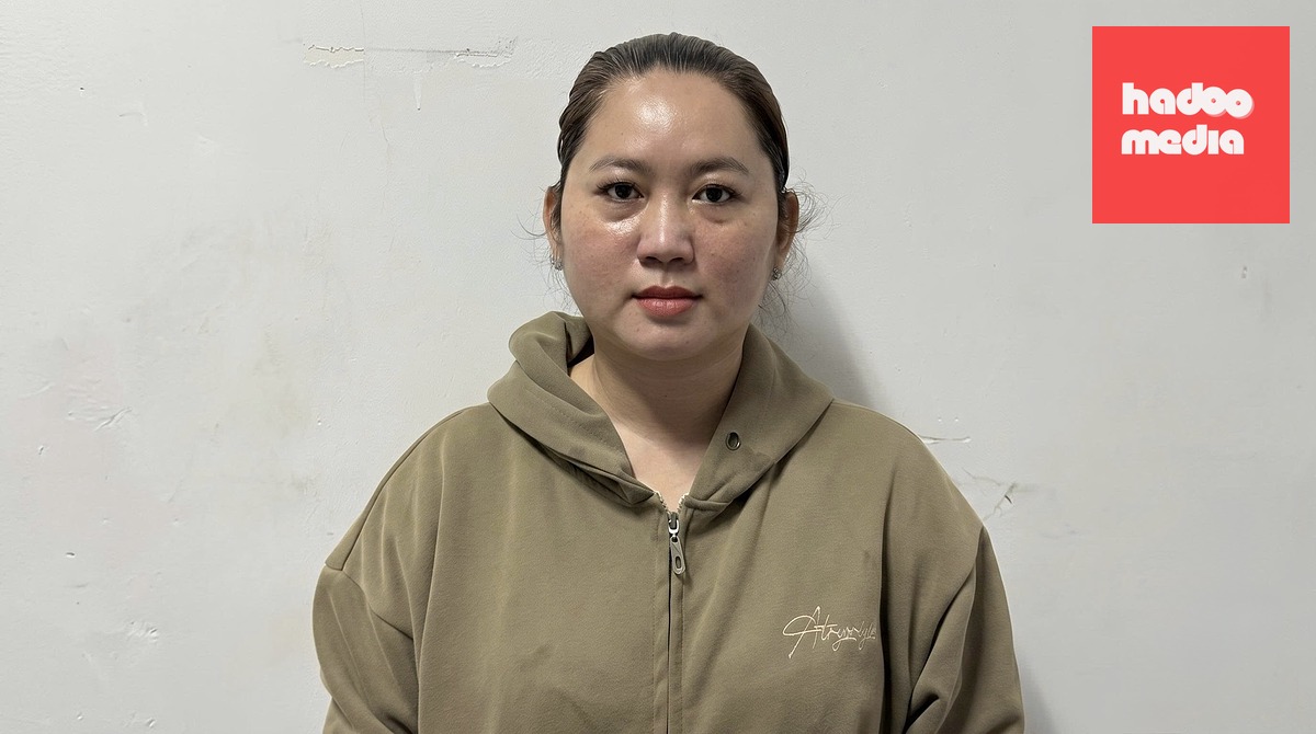 Bị can Lâm Thị Cẩm Tiền - Ảnh: Công an cung cấp