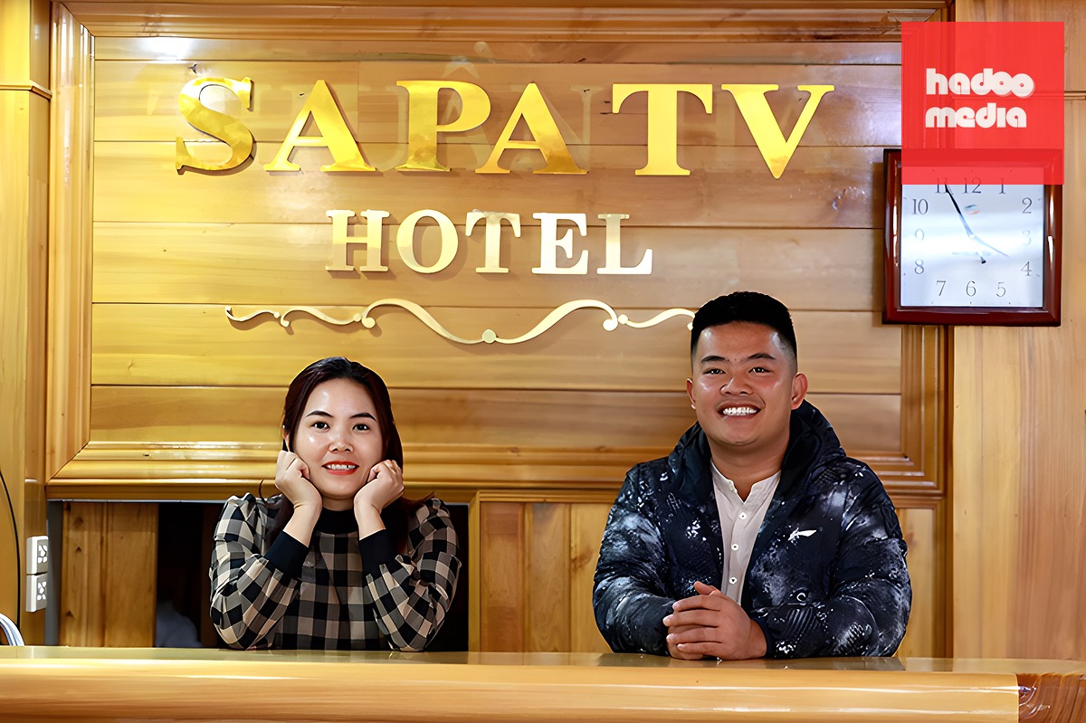 Vợ chồng Hải Sapa TV - Ảnh: D.N