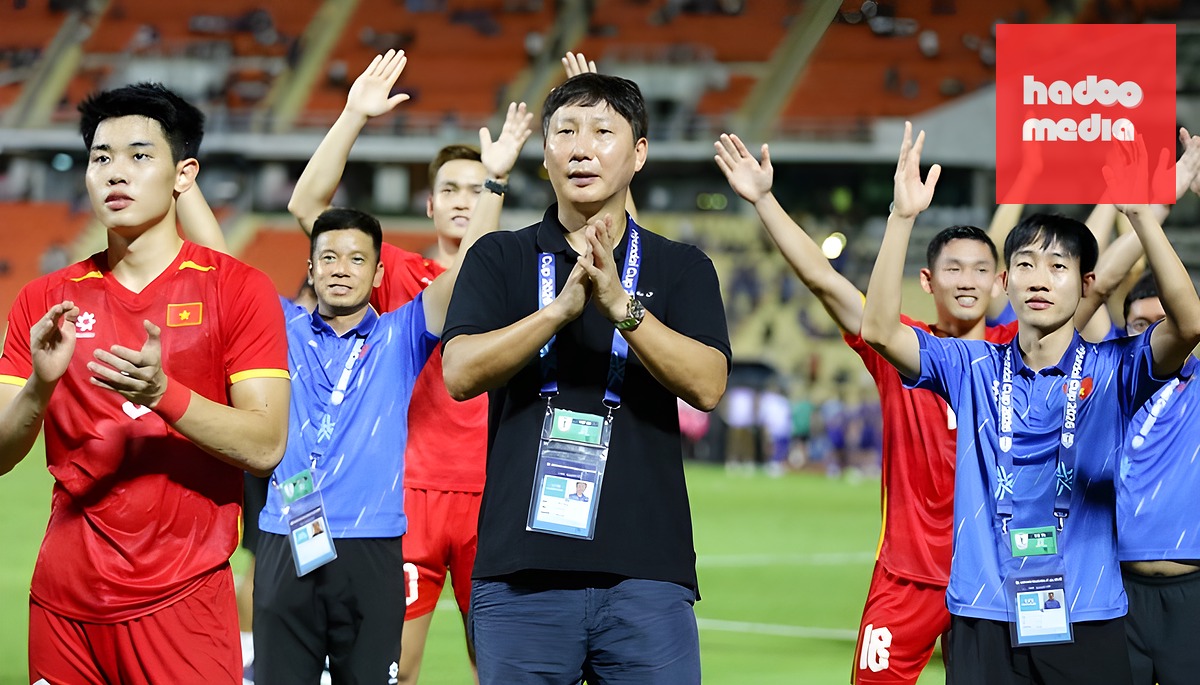 HLV Kim Sang-sik được kỳ vọng giúp Việt Nam vô địch ASEAN Cup 2026. Ảnh: VFF.