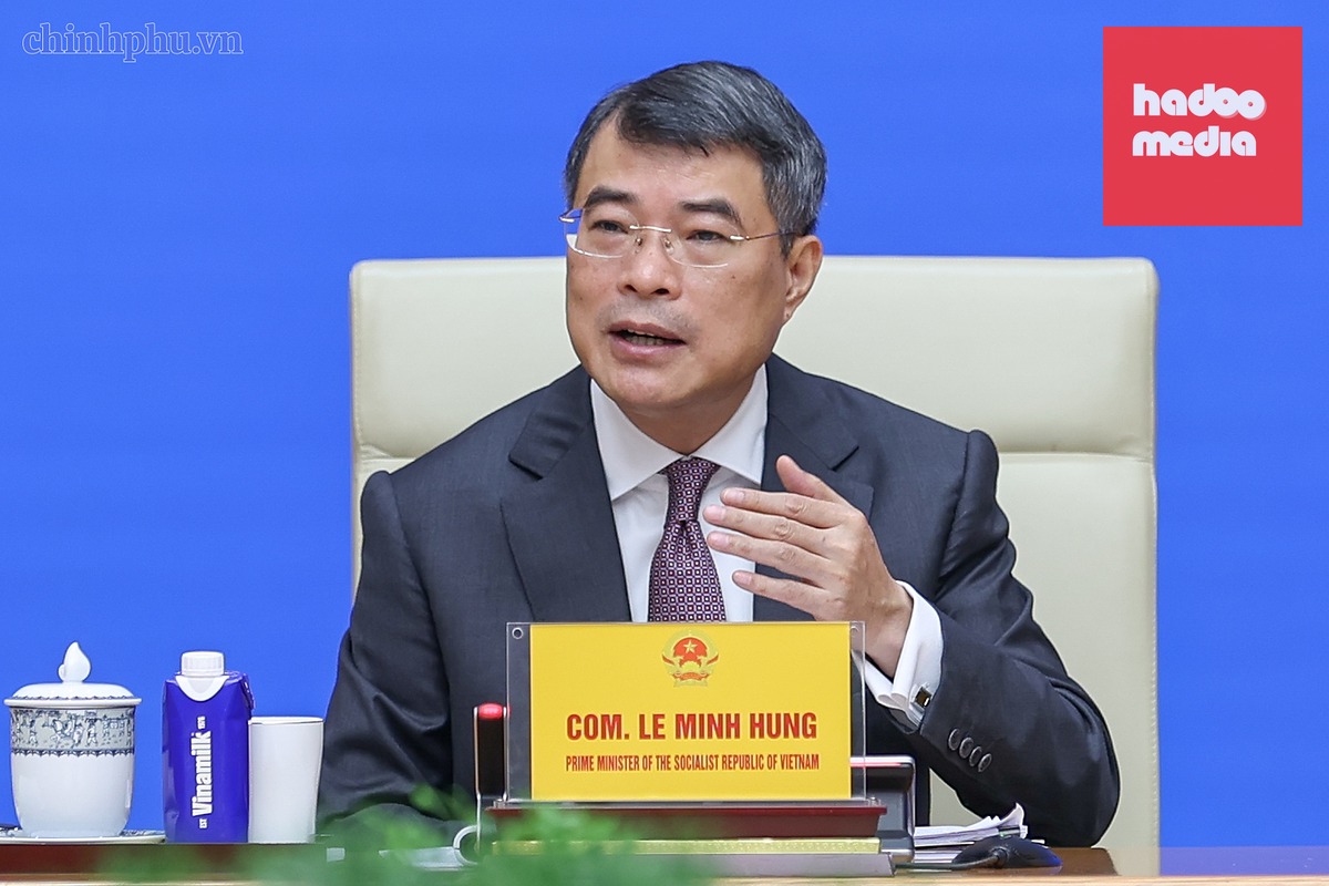 Thủ tướng Lê Minh Hưng - Ảnh: VGP