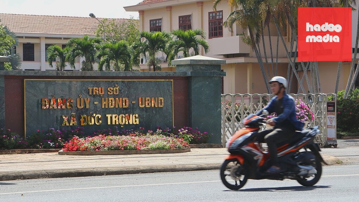 Trụ sở xã Đức Trọng, tỉnh Lâm Đồng. Ảnh: Việt Quốc