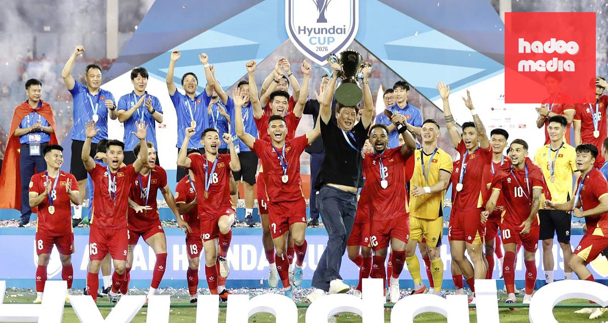 Thầy trò ông Kim Sang-sik cần cải thiện nhiều hơn sau chức vô địch ASEAN Cup 2026/ Ảnh: VFF