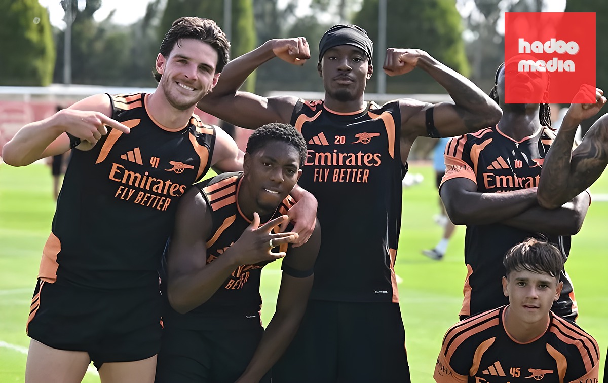 Nhiều cầu thủ Arsenal là đồng hương London. Ảnh: Stuart MacFarlane/Getty Images.