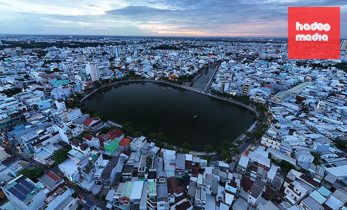 Hồ Xáng Thổi ở phường Ninh Kiều, TP Cần Thơ. Ảnh: An Bình