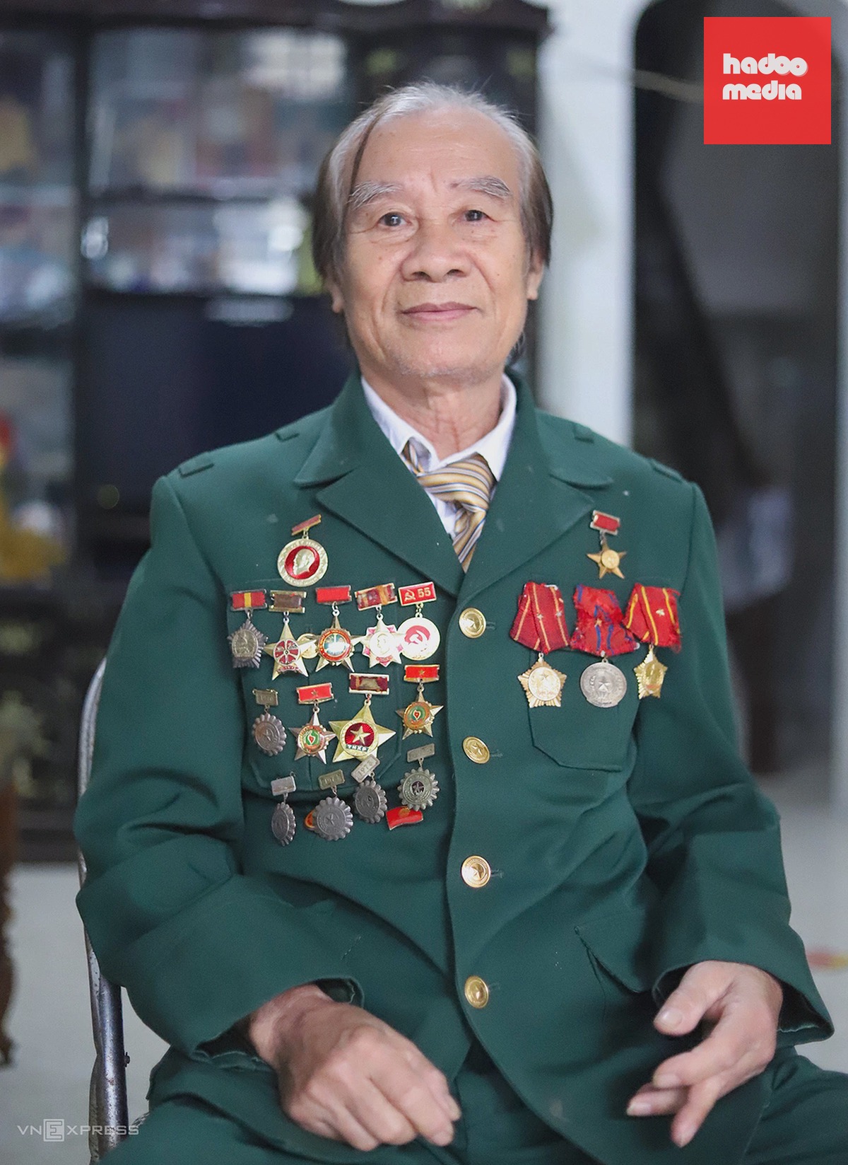 Anh hùng Lao động Nguyễn Tri Ân. Ảnh: Đức Hùng