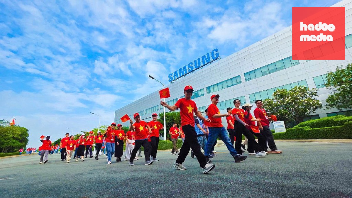 Tổng doanh thu các nhà máy Samsung tại Việt Nam tăng lên nhưng lợi nhuận giảm đi - Ảnh: SS
