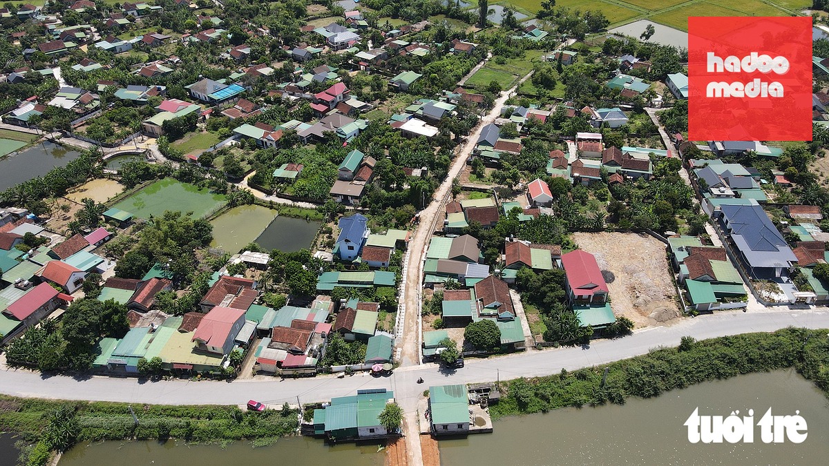 Những con đường mới mở rộng trên quê hương Kim Liên, Nghệ An - Ảnh: DOÃN HÒA