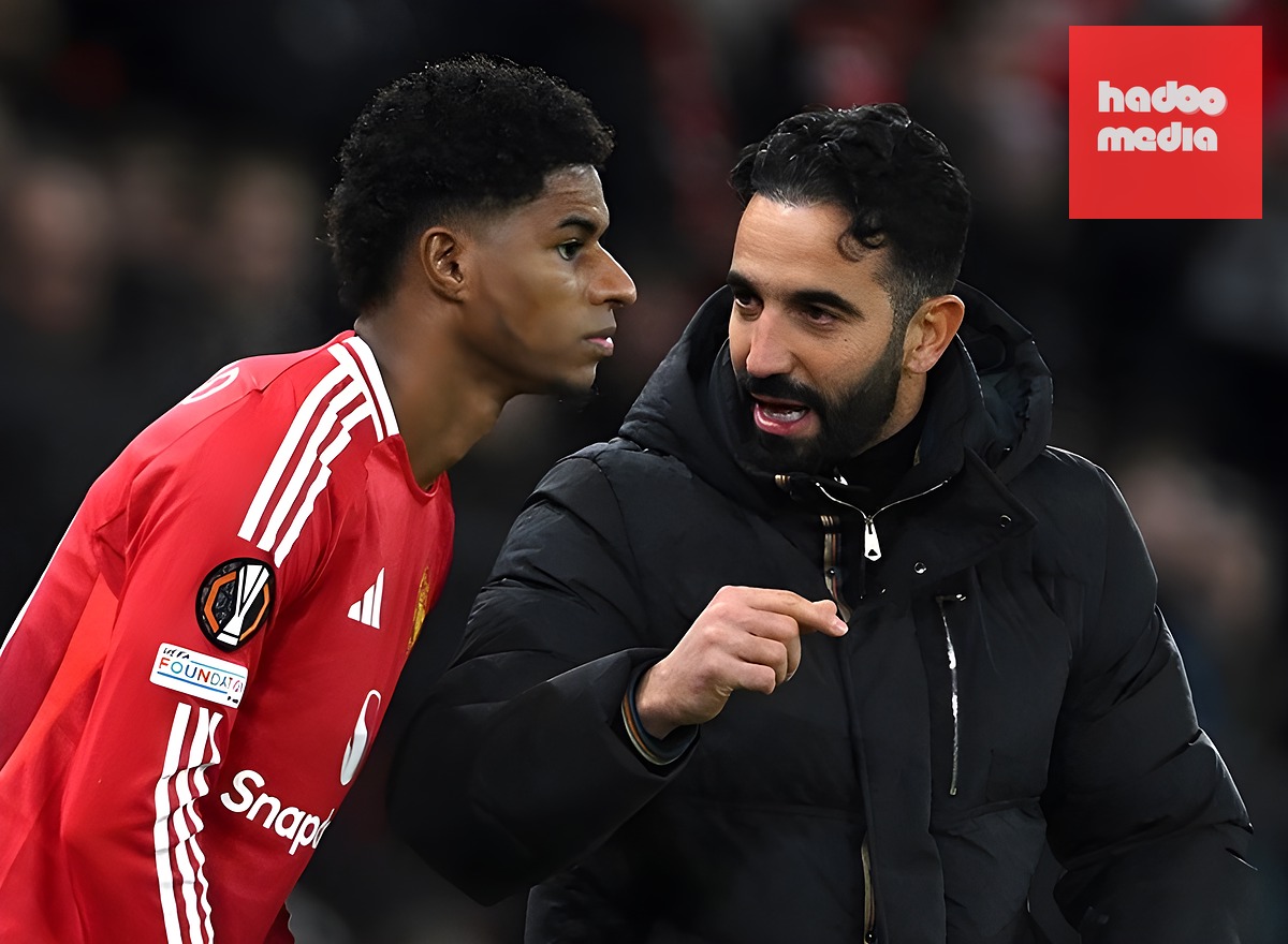 Rashford bị loại khỏi đội hình dưới thời Ruben Amorim. Ảnh: Justin Setterfield/Getty Images.