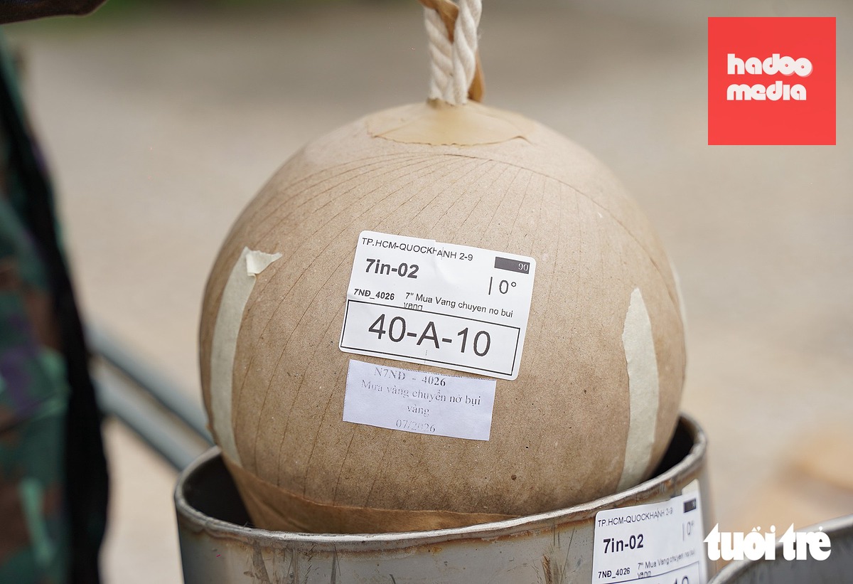 1.200 quả pháo hoa tầm cao tại trận địa đầu hầm sông Sài Gòn đã sẵn sàng cho tối 2-9 - Ảnh 5.