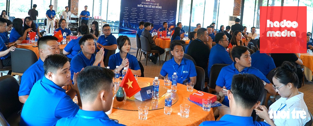 Các KOL ở Đà Nẵng tham dự chương trình - Ảnh: ĐOÀN CƯỜNG