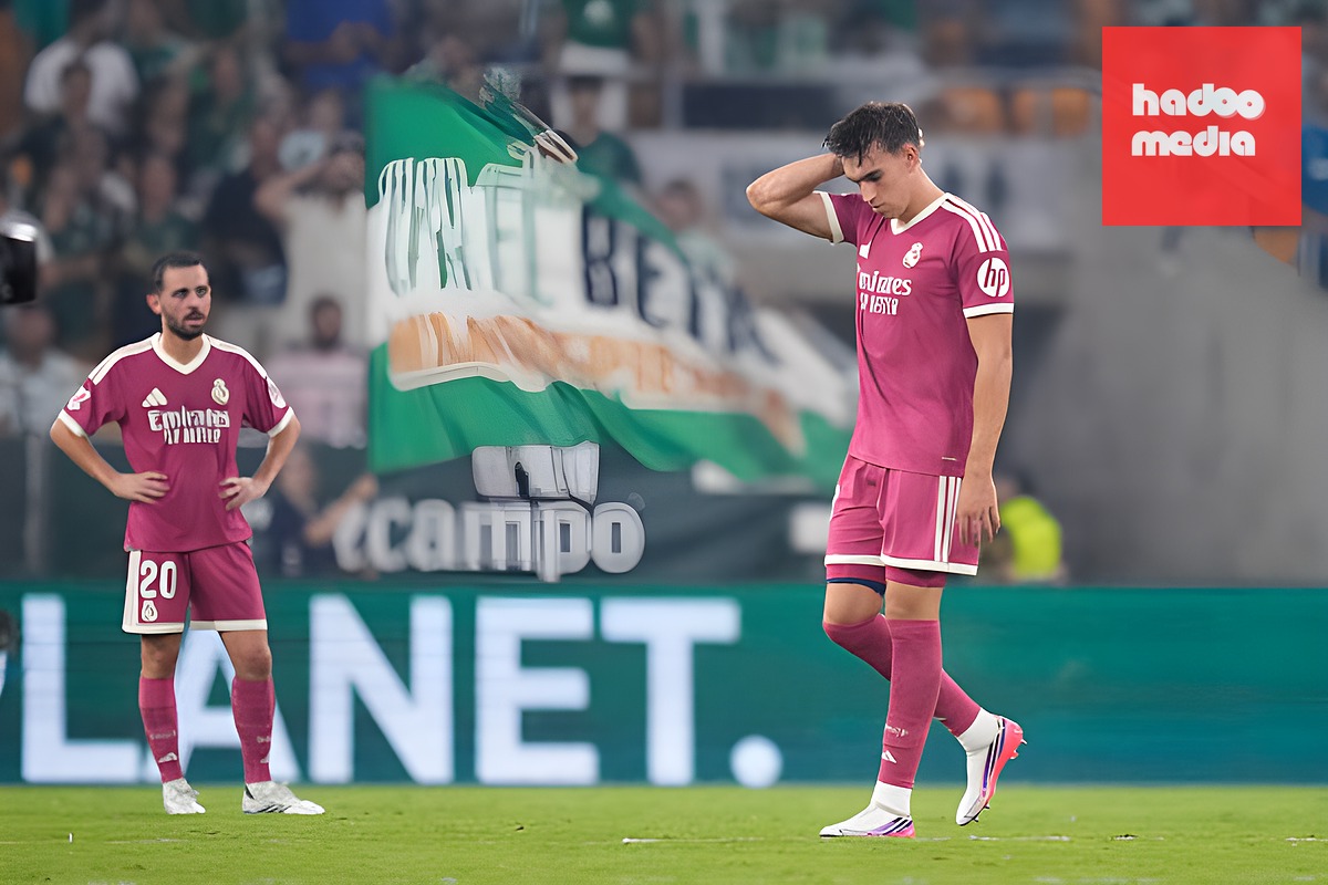 Real thất vọng khi trắng tay trước Betis. Ảnh của Jose Breton/Pics Action/NurPhoto - Getty Images.
